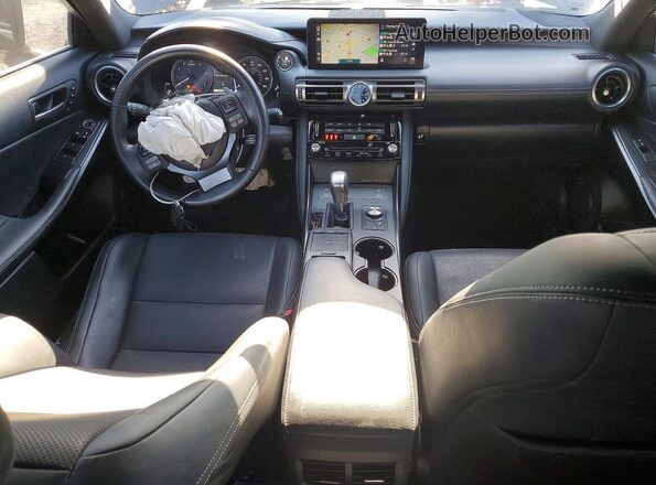 JTHDA1D2XN5118047 2022 LEXUS IS Black Vista del salpicadero