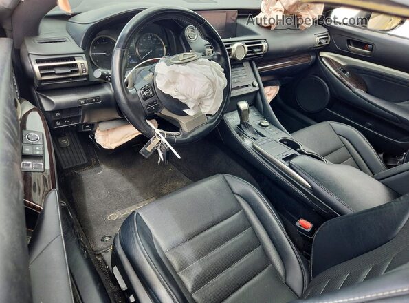 JTHDZ5BC4L5021810 2020 LEXUS RC Silver Widok deski rozdzielczej