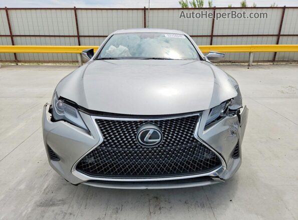 JTHDZ5BC4L5021810 2020 LEXUS RC Silver Widok z przodu