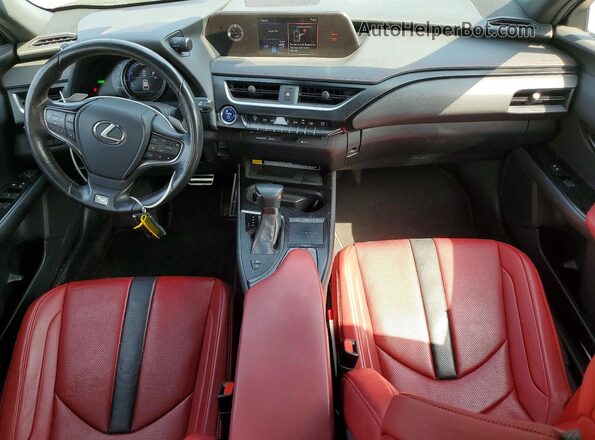 JTHE9JBH7L2033203 2020 LEXUS UX Gray Առջևի վահանակի տեսք