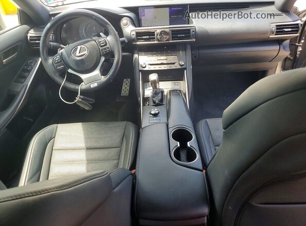 JTHG81F27L5042709 2020 LEXUS IS Silver Вид панелі приладів