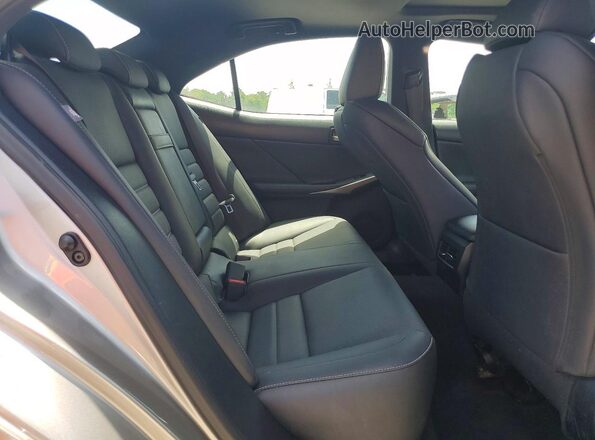 JTHG81F27L5042709 2020 LEXUS IS Silver Вид задніх сидінь