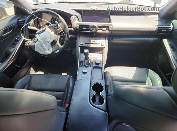 JTHGA1D27L5108506 2020 LEXUS IS Черный Вид панели приборов