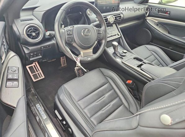 JTHGA5BC6P5012519 2023 LEXUS RC Gray წინა პანელის ხედი