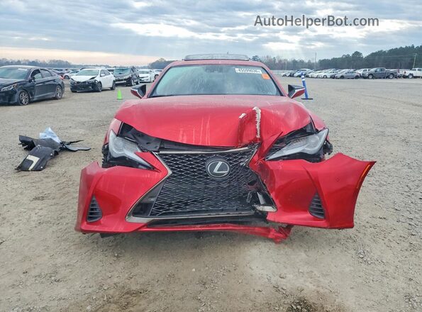 JTHGA5BC8L5010751 2020 LEXUS RC Red Widok z przodu