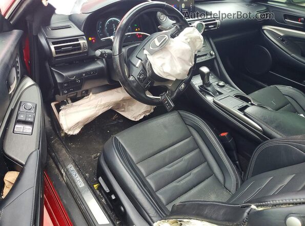 JTHGA5BC8L5010751 2020 LEXUS RC Red Widok deski rozdzielczej