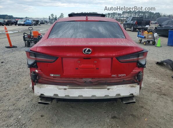 JTHGA5BC8L5010751 2020 LEXUS RC Red Widok z tyłu