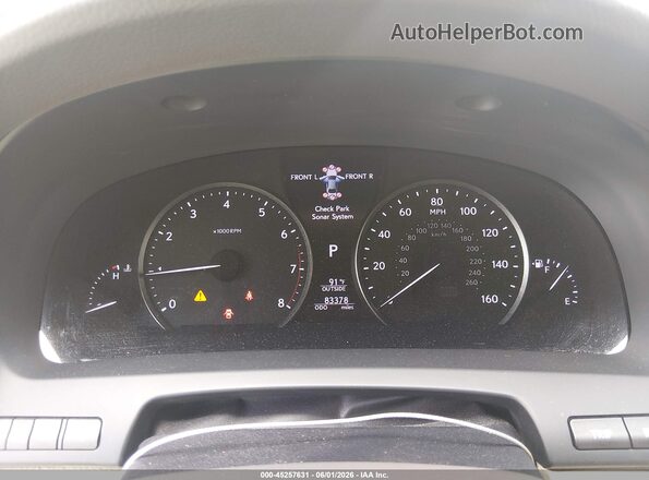 JTHGL5EF2H5057717 2017 LEXUS LS 460 White Widok tylnych siedzeń