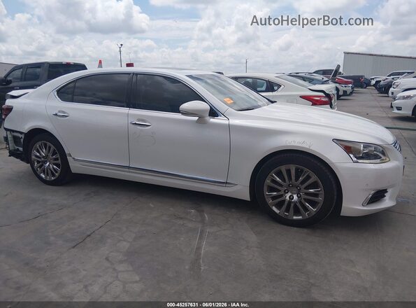 JTHGL5EF2H5057717 2017 LEXUS LS 460 White Widok wnętrza 360 stopni