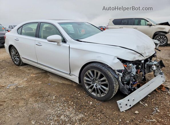JTHGL5EF8H5057950 2017 LEXUS LS White Передня права чверть