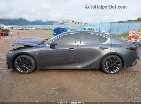 JTHGZ1B20P5062440 2023 LEXUS IS 350 Gray Սալոնի 360 աստիճան տեսք