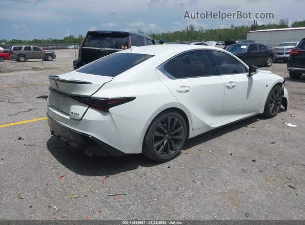 JTHGZ1B20P5069162 2023 LEXUS IS 350 Белый Задняя правая четверть