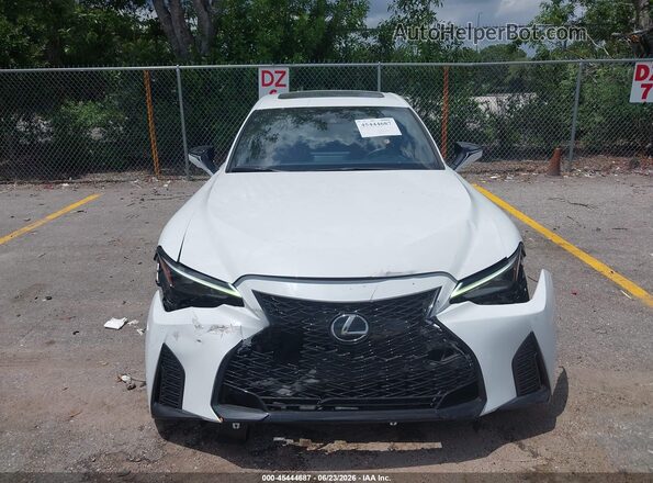 JTHGZ1B20P5069162 2023 LEXUS IS 350 Белый Вид спереди