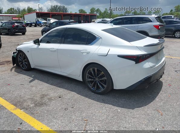 JTHGZ1B20P5069162 2023 LEXUS IS 350 Белый Задняя левая четверть