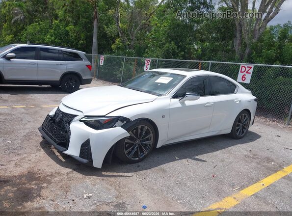 JTHGZ1B20P5069162 2023 LEXUS IS 350 Белый Передняя левая четверть