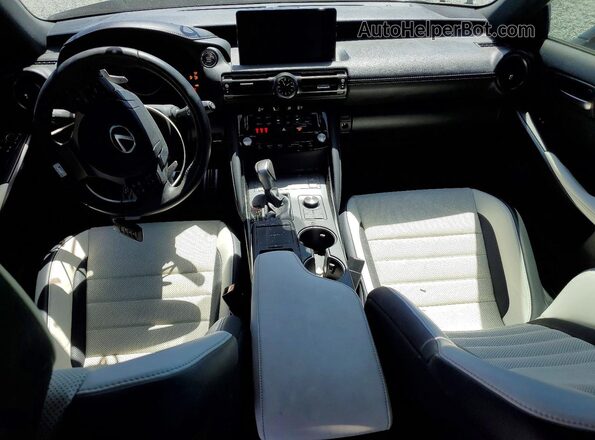 JTHGZ1B20S5086519 2025 LEXUS IS Black Dashboard view