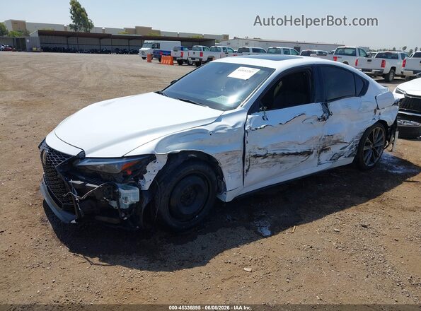 JTHGZ1B21M5047506 2021 LEXUS IS 350 White Przód lewy
