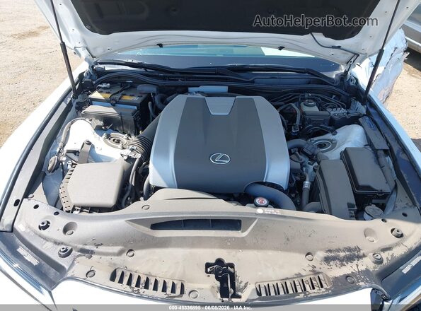 JTHGZ1B21M5047506 2021 LEXUS IS 350 White Widok z tyłu