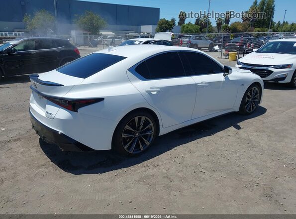 JTHGZ1B21N5050097 2022 LEXUS IS 350 White Trasero derecho