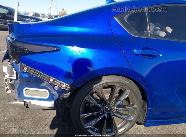 JTHGZ1B21N5054196 2022 LEXUS IS 350 Blue Вид спереду