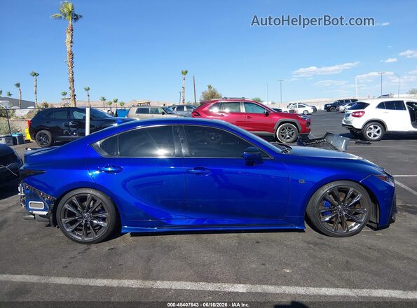 JTHGZ1B21N5054196 2022 LEXUS IS 350 Blue Панорамний вид салону 360°