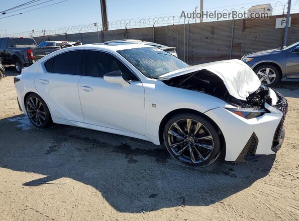 JTHGZ1B21P5061927 2023 LEXUS IS Белый Передняя правая четверть