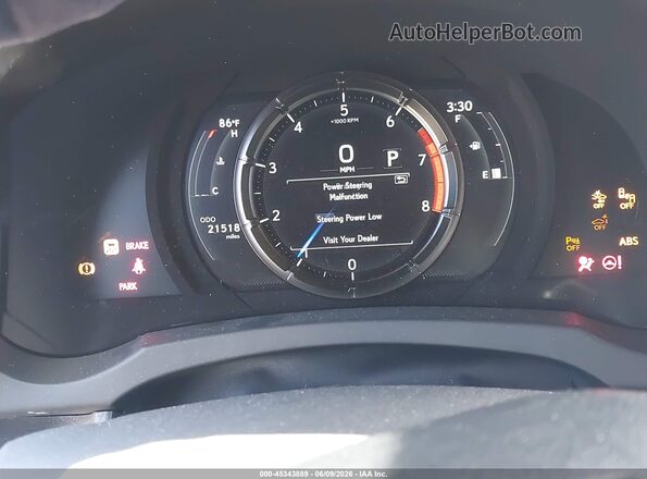 JTHGZ1B21P5063063 2023 LEXUS IS 350 Белый Вид задних сидений