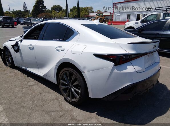 JTHGZ1B21R5079749 2024 LEXUS IS 350 White Задня ліва чверть