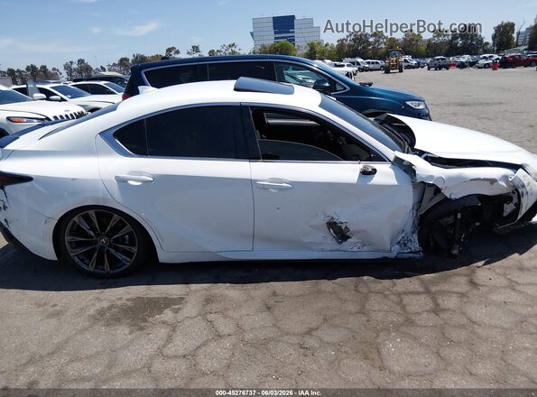 JTHGZ1B21R5079749 2024 LEXUS IS 350 White Вид щитка приладів