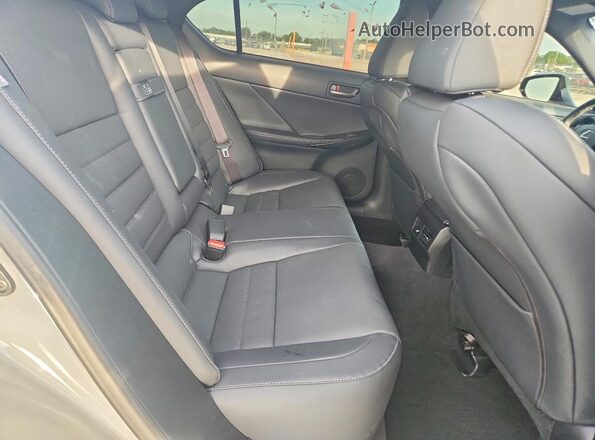 JTHGZ1B21S5091325 2025 LEXUS IS Gray Vista de los asientos traseros