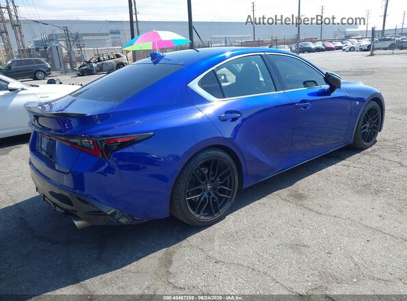 JTHGZ1B22M5048650 2021 LEXUS IS 350 Blue უკანა მარჯვენა