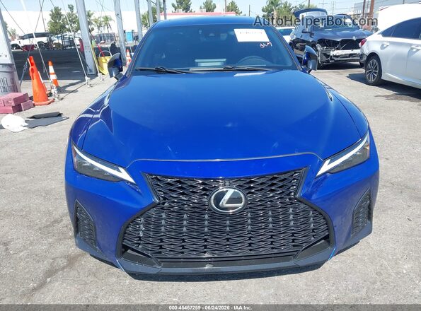 JTHGZ1B22M5048650 2021 LEXUS IS 350 Blue წინა ხედი