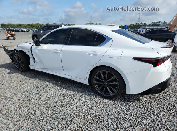 JTHGZ1B22N5050206 2022 LEXUS IS White Trasero izquierdo