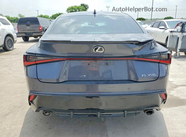 JTHGZ1B22P5063489 2023 LEXUS IS Charcoal Հետևի տեսք