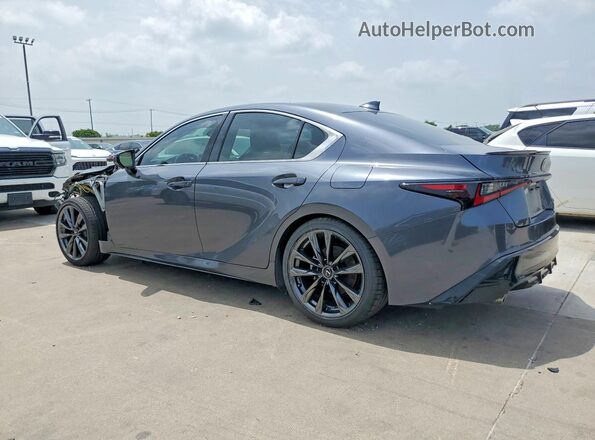 JTHGZ1B22P5063489 2023 LEXUS IS Charcoal Հետևի ձախ