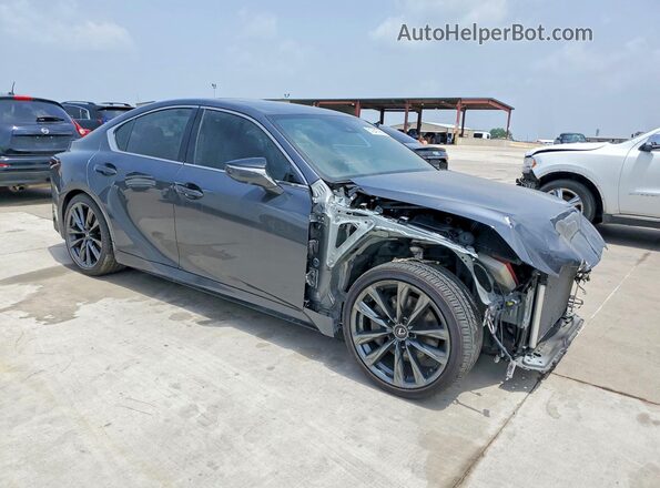 JTHGZ1B22P5063489 2023 LEXUS IS Charcoal Առջևի աջ