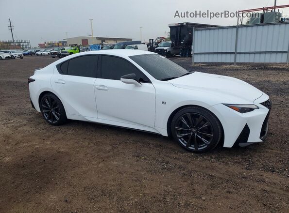 JTHGZ1B22R5082224 2024 LEXUS IS White Przód prawy