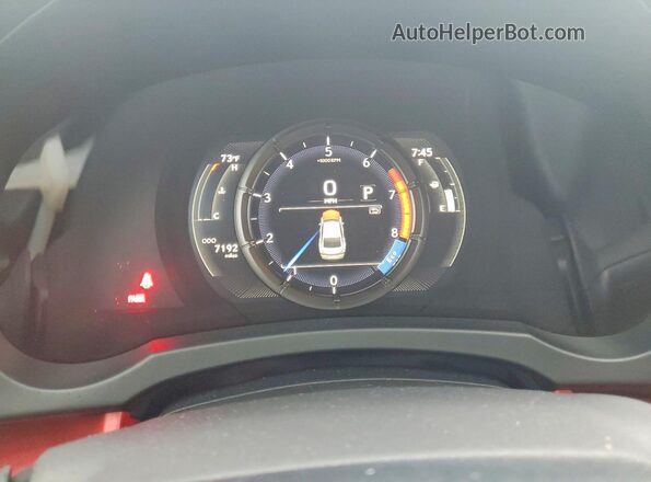 JTHGZ1B22R5082224 2024 LEXUS IS White Widok zestawu wskaźników