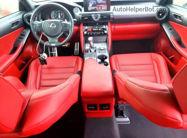 JTHGZ1B22R5082224 2024 LEXUS IS White Widok deski rozdzielczej