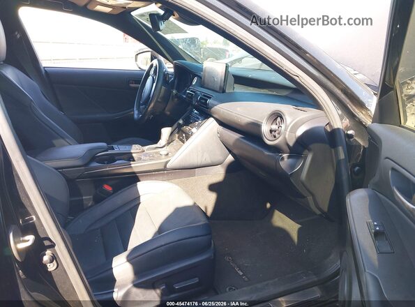 JTHGZ1B23P5063257 2023 LEXUS IS 350 Black Front interior view