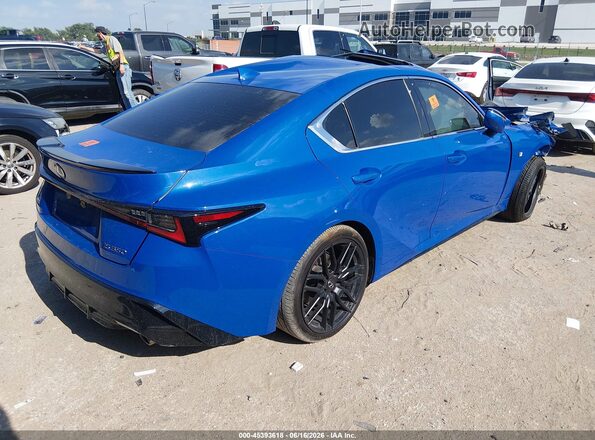 JTHGZ1B23P5070662 2023 LEXUS IS 350 Синий Задняя правая четверть