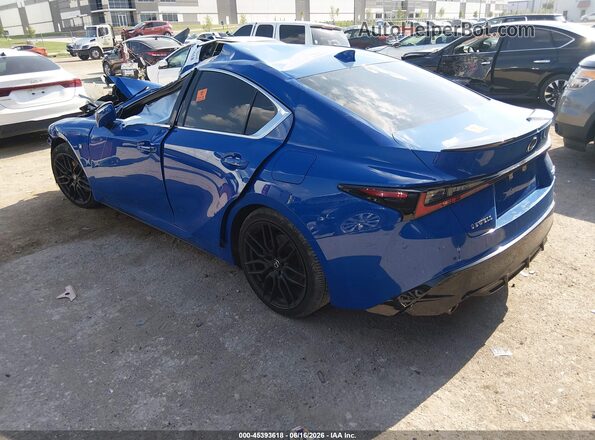 JTHGZ1B23P5070662 2023 LEXUS IS 350 Синий Задняя левая четверть