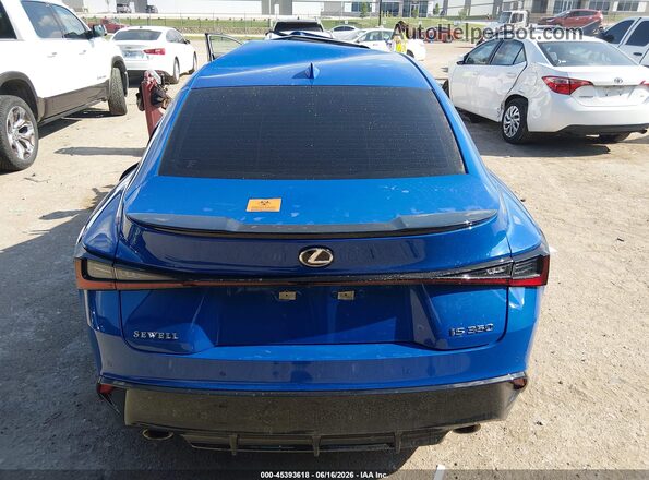 JTHGZ1B23P5070662 2023 LEXUS IS 350 Синий 