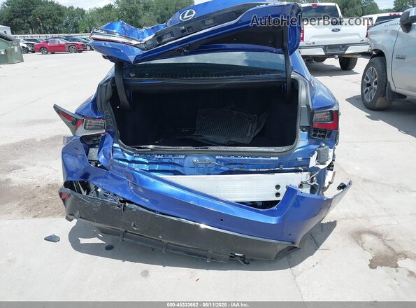 JTHGZ1B24N5050112 2022 LEXUS IS 350 Blue Widok z przodu