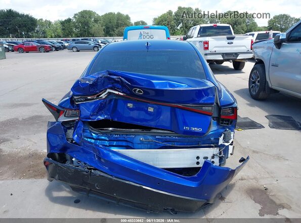 JTHGZ1B24N5050112 2022 LEXUS IS 350 Blue 