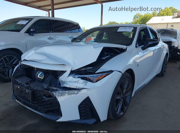 JTHGZ1B24S5087852 2025 LEXUS IS 350 White Front left