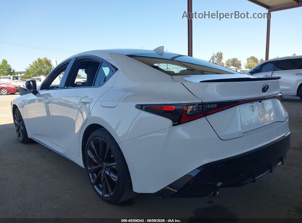 JTHGZ1B24S5087852 2025 LEXUS IS 350 White Rear left