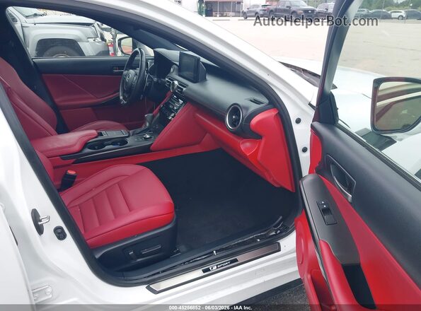 JTHGZ1B25M5044608 2021 LEXUS IS 350 White Front interior view