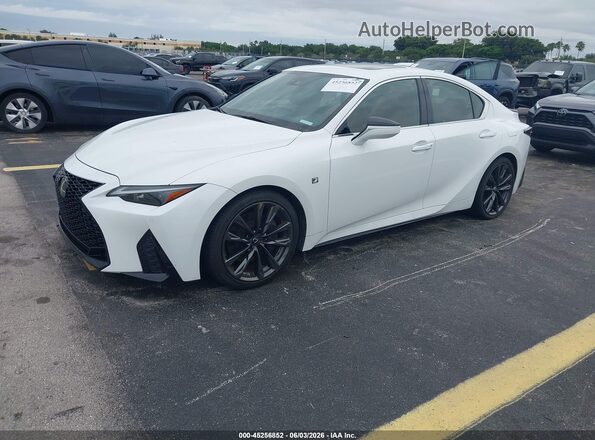 JTHGZ1B25M5044608 2021 LEXUS IS 350 White Front left