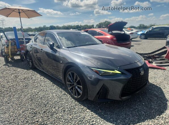 JTHGZ1B25M5044625 2021 LEXUS IS Black წინა მარჯვენა